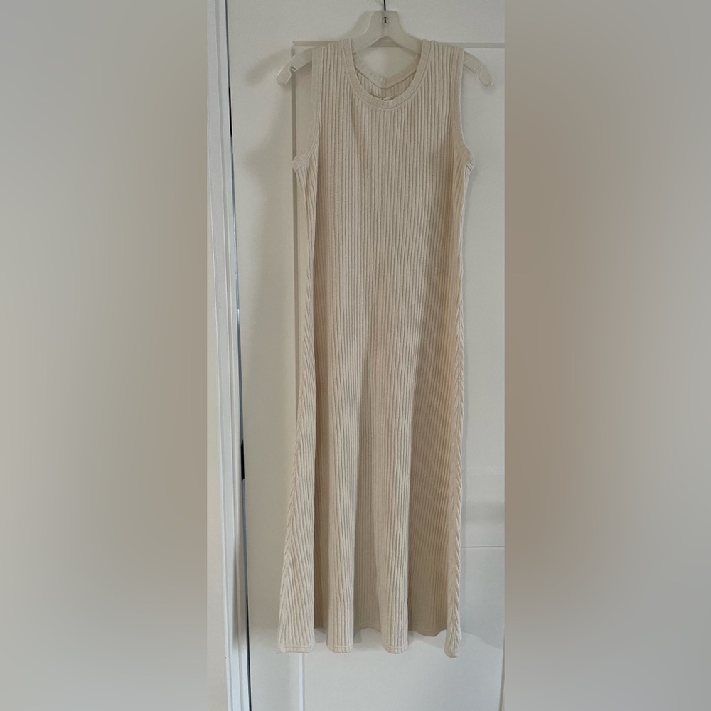 Everlane The Rib-Knit A-Line Tank Dress - Picture 11 of 15